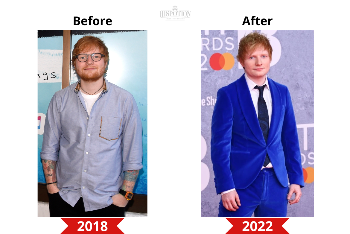 Ed Sheeran Before and After Weight Loss