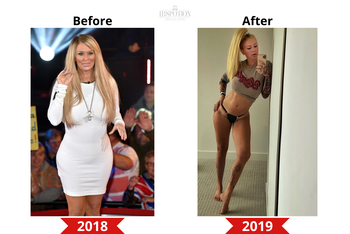 Jenna Jameson before and after weight loss