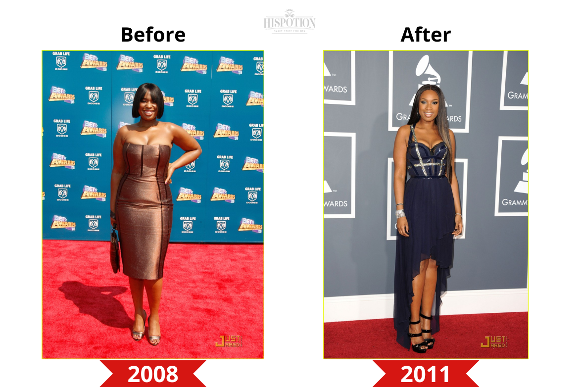 Jennifer Hudson before and after weight loss