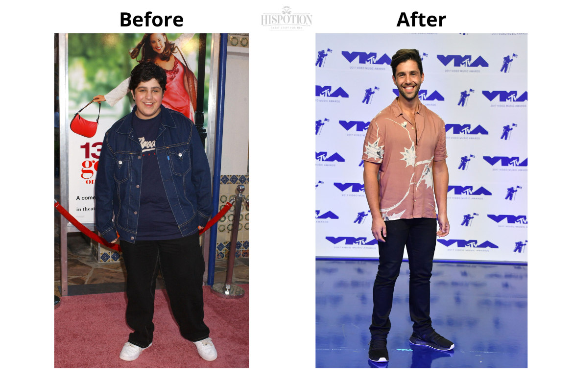 Josh Peck Before and After weight loss