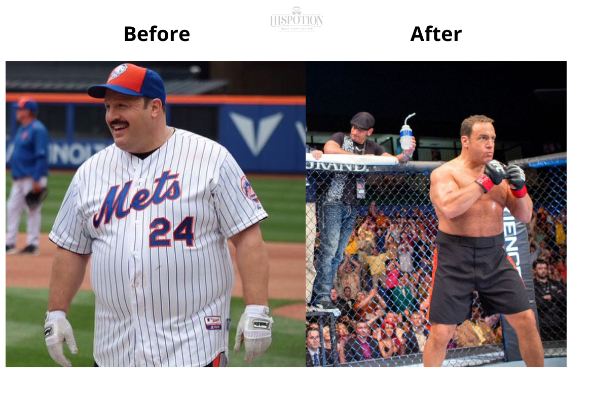 Kevin James Before and After weight loss