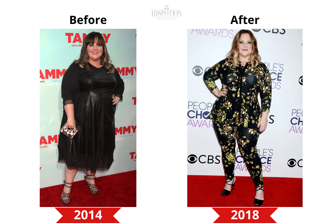 Melissa McCarthy before and after weight loss