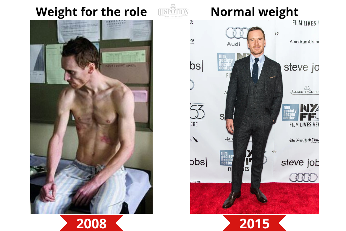 Michael Fassbender Before and After body transformation