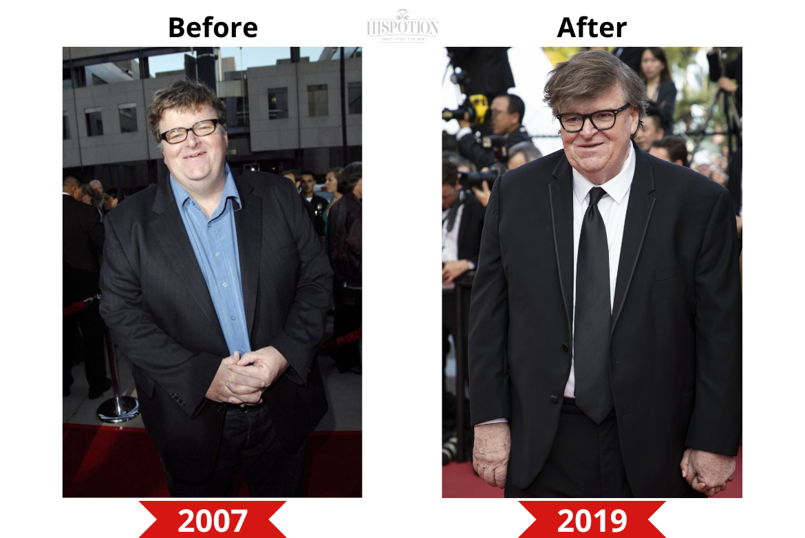 Michael Moore Before and After weight loss