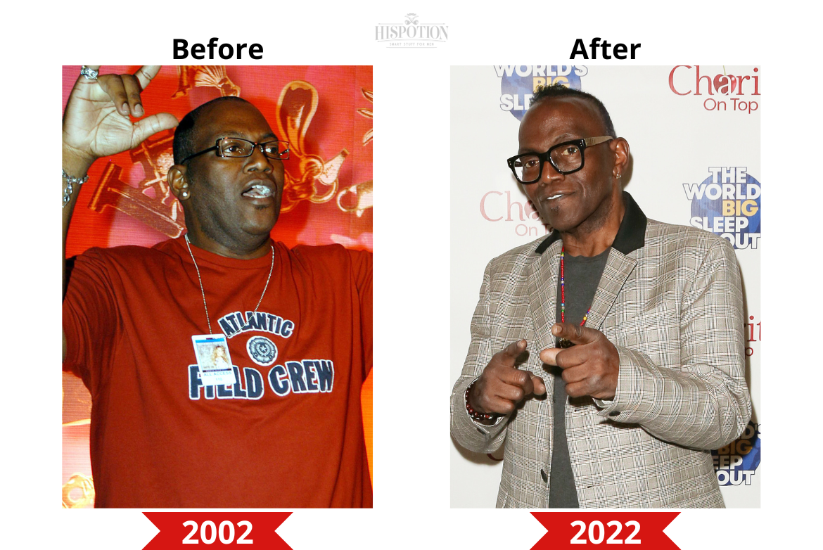 Randy Jackson before and after weight loss