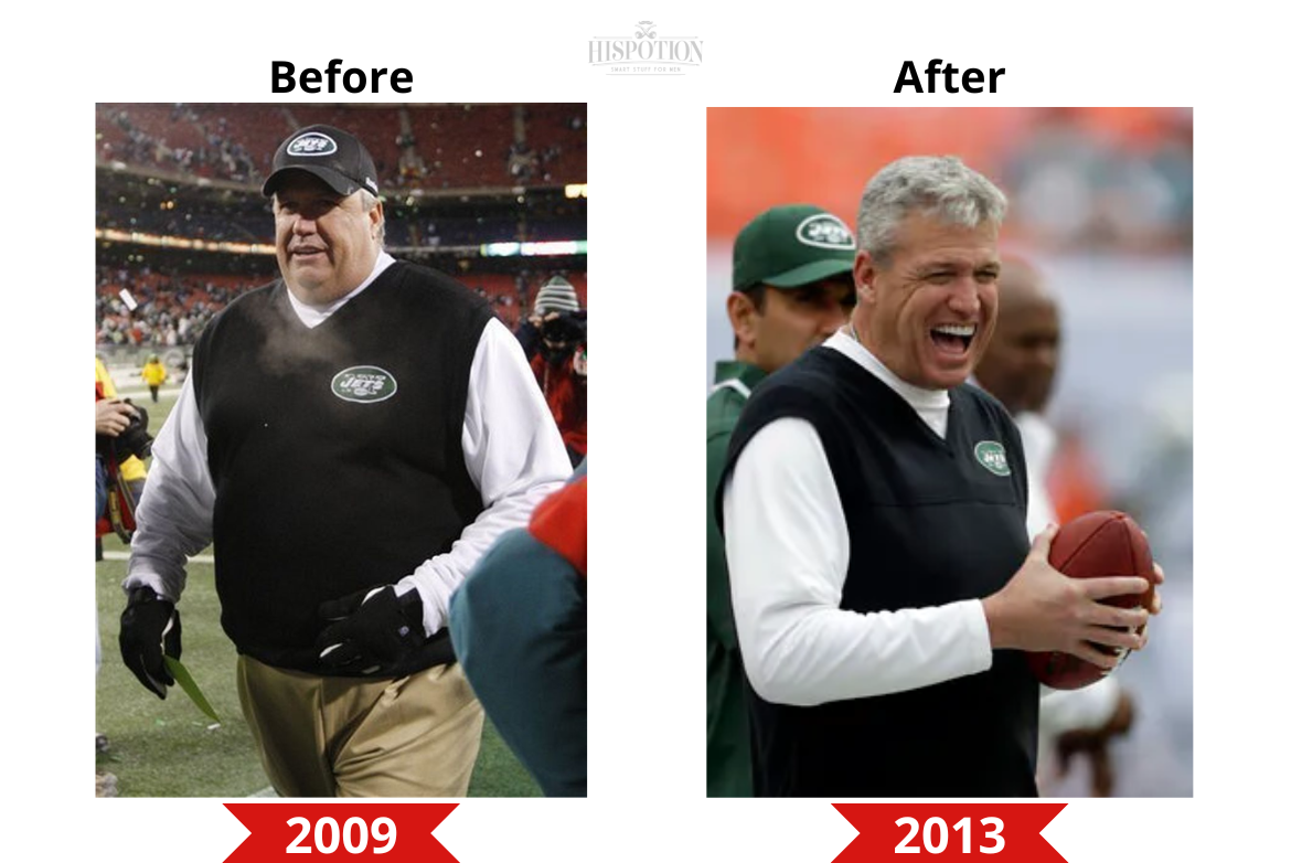 Rex Ryan before and after weight loss