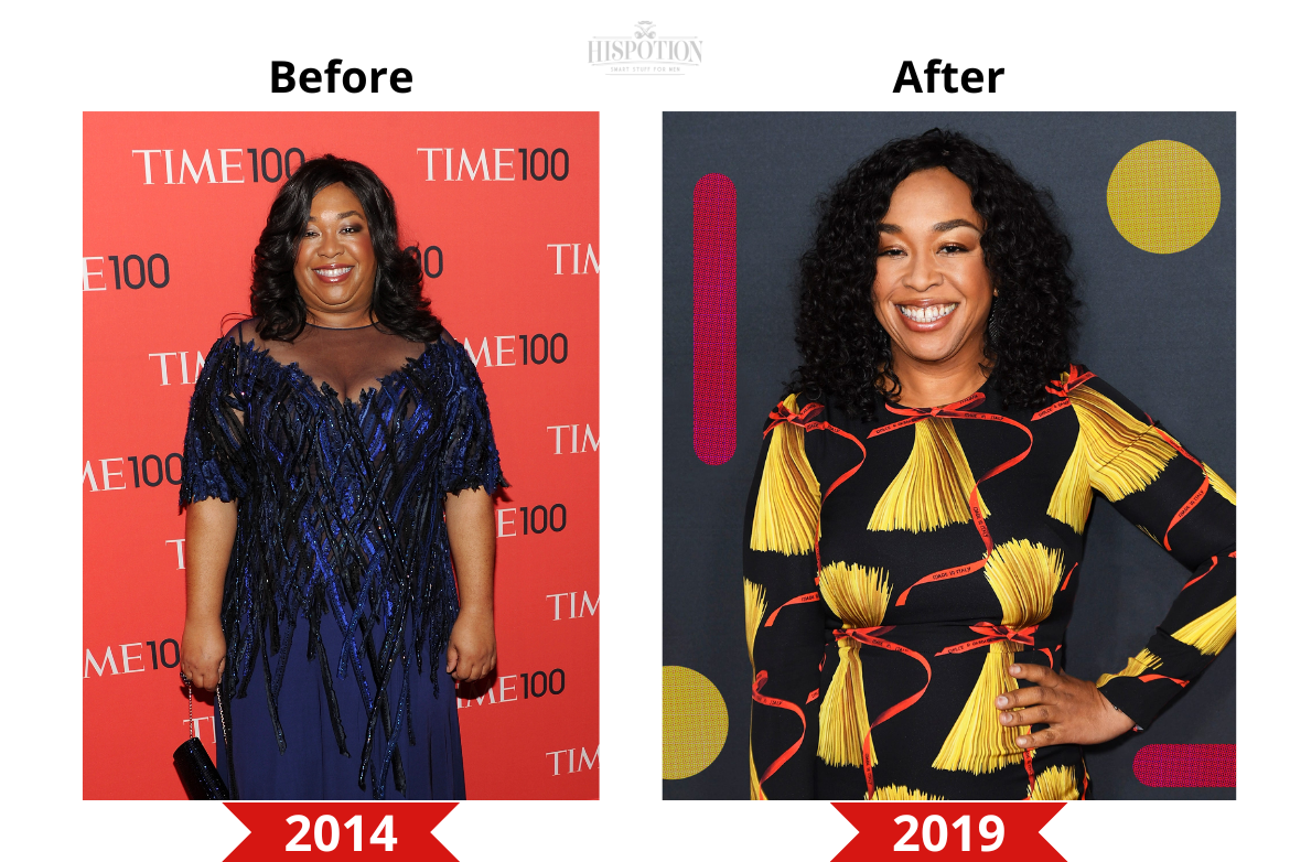 Shonda Rhimes before and after weight loss