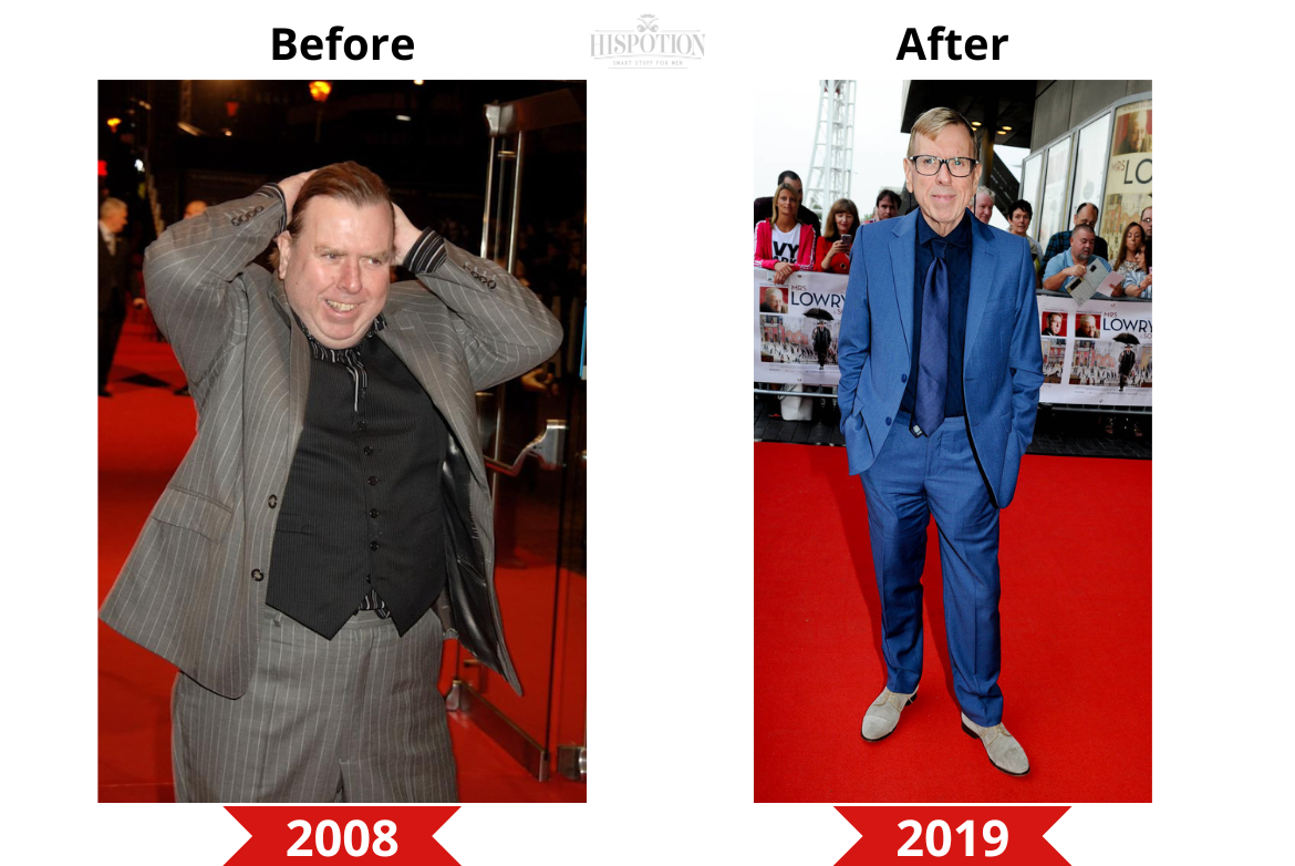Timothy Spall before and after weight loss