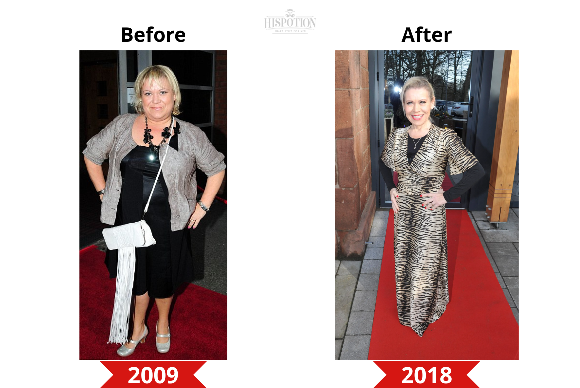 Tina Malone before and after weight loss