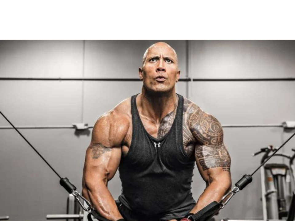 The Rock's cheat meal